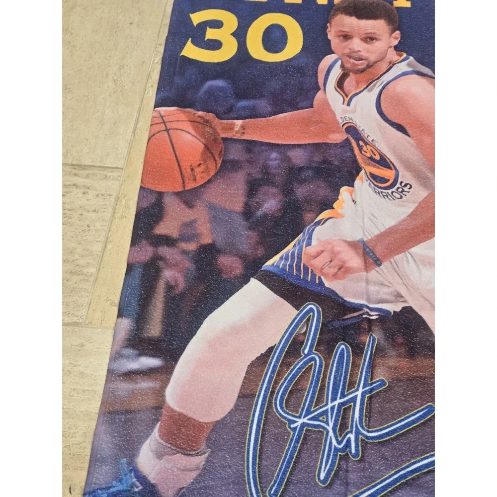 Stephen Curry #30 Golden State Warriors 30x60 NBA Bath Pool Beach Towel